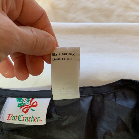 Nutcracker Christmas Vest Holiday Poinsettia Size 24 Colorful Festive.   H1 - Picture 5 of 7